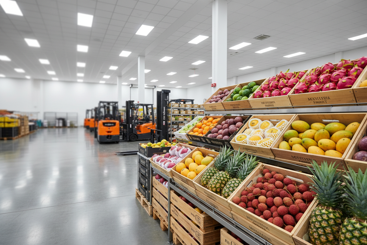 Magazzino frutta esotica